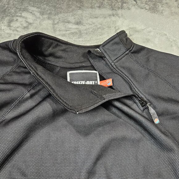 Freeze Out Shirt Mens 3XL Black Thermal Protection Motorcycle Fitted Base Layer - Picture 6 of 12